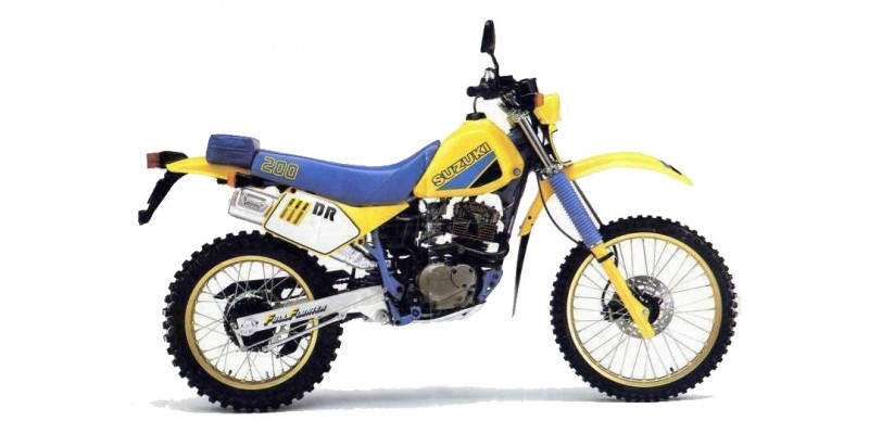 DR 200 G/H/J/SX 1986-1991