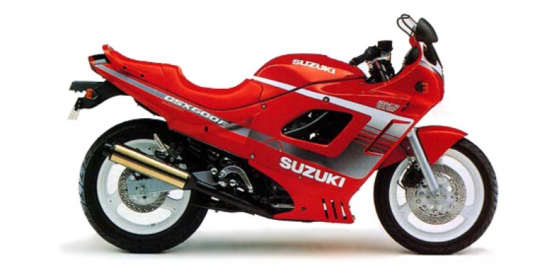GSX 600F (Αρ. πλαισίου GN72B) 1990-1991