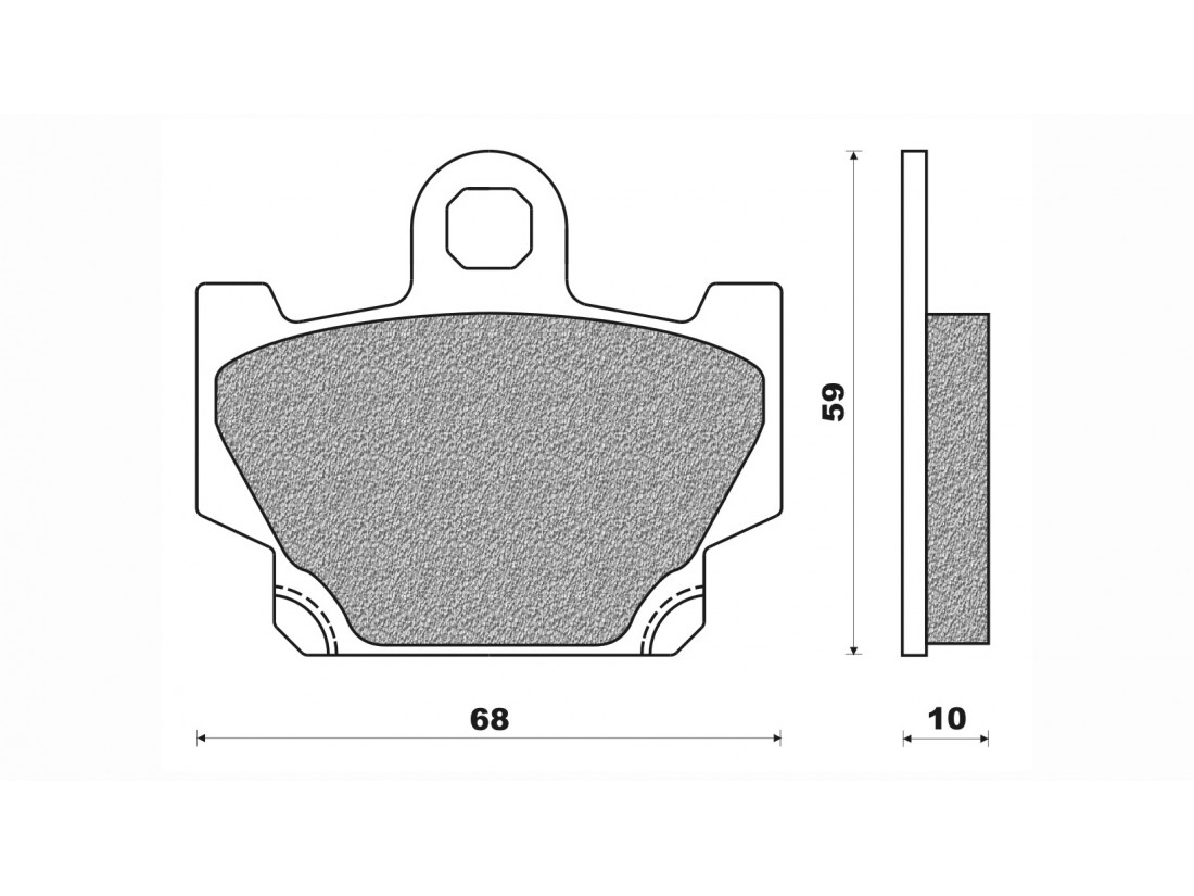 Τακάκια Daytona 36143 (FA081)(FD062)